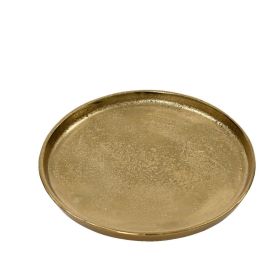 Gold Deco Plate 30cm